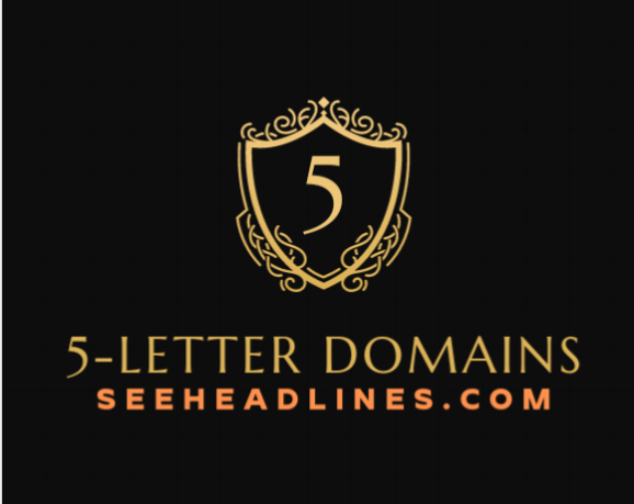 Five-Letter Domain Names 5 Letter Domains For a Strong Online Company Presence